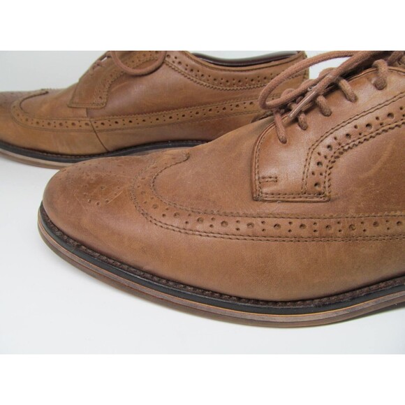 Polo Ralph Lauren Mosley Wing tip Oxfords Mens Size 11 - Picture 14 of 16